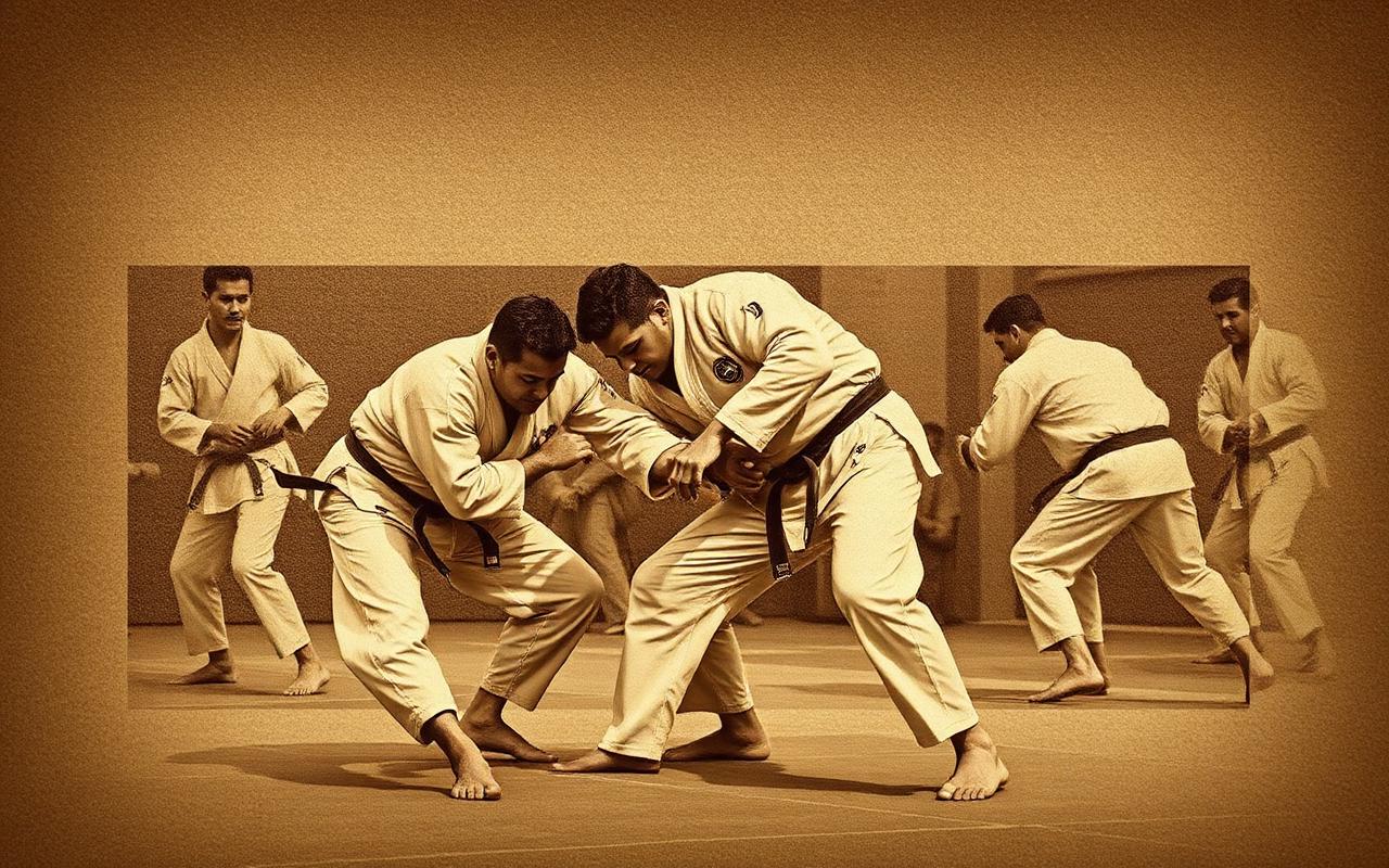Ralph Gracie lineage from Maeda to Marcelo Lucena
